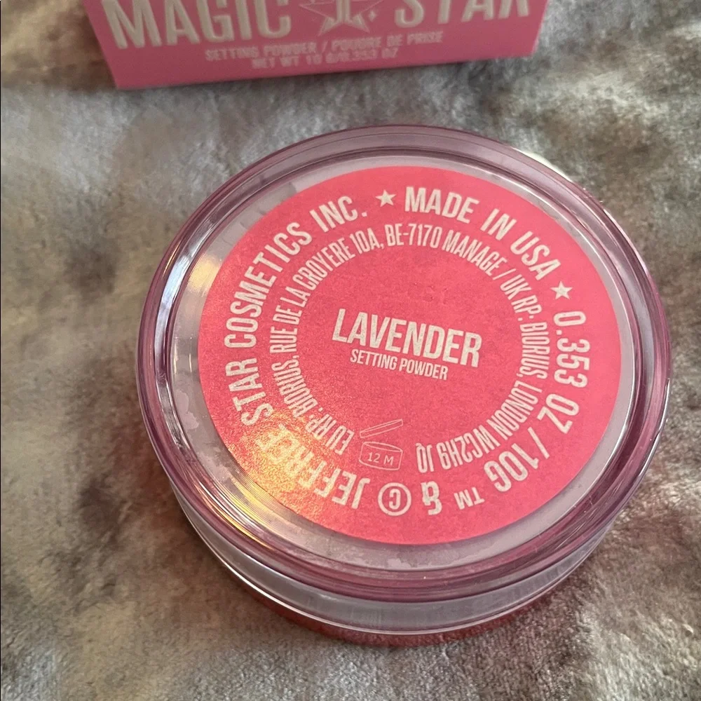 NIB Jeffree Star LAVENDER Setting Powder